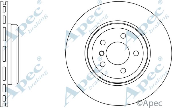 APEC BRAKING Тормозной диск DSK2607